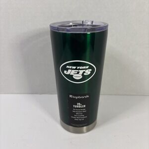 New York Jets NFL 20oz Green Tumbler Cup Mug Brand New